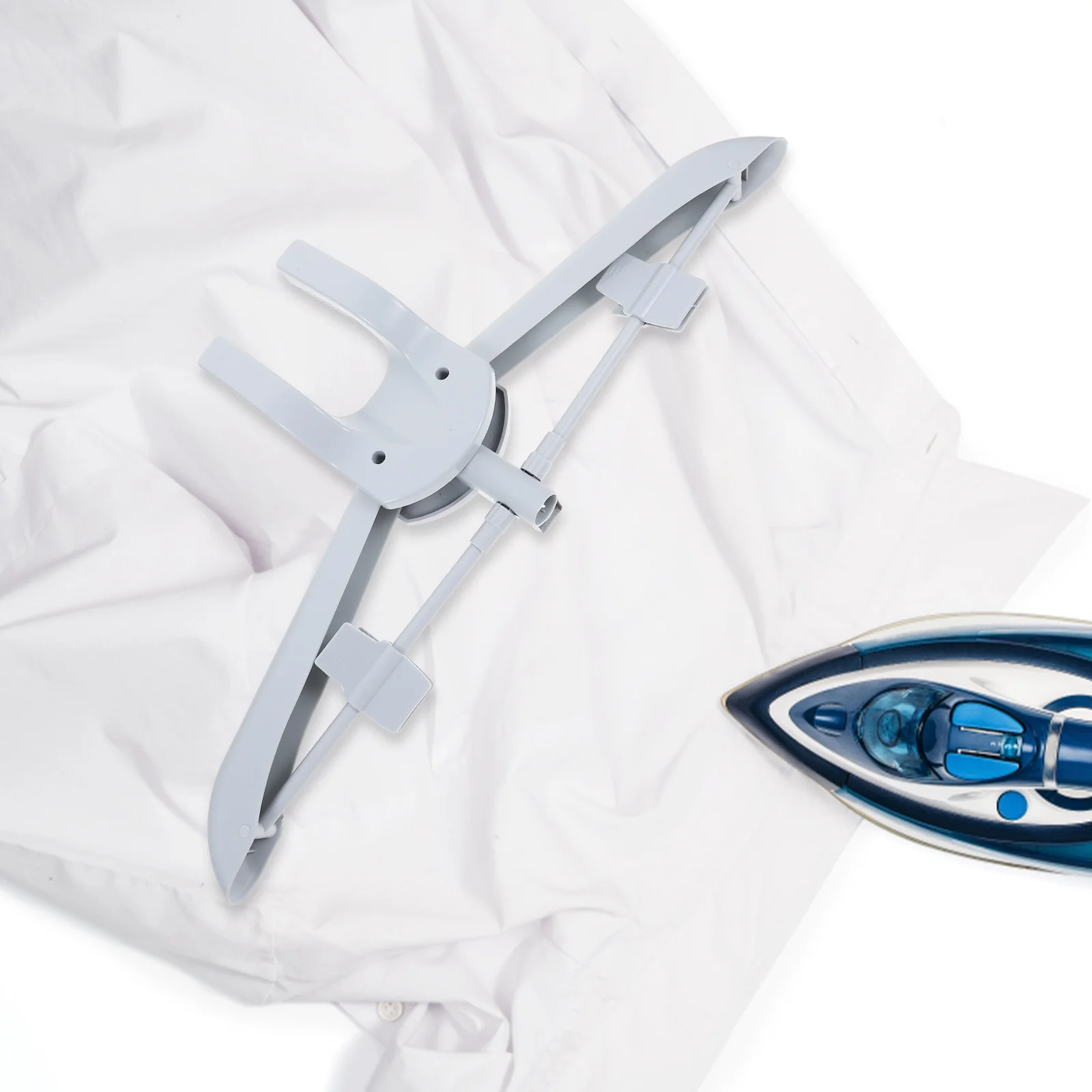 Foldable Clothes Rack Hanger Garment Steamer Accessories Foldable Clothing Hanger Ironing Board Organizer Storage Rack For Shorts