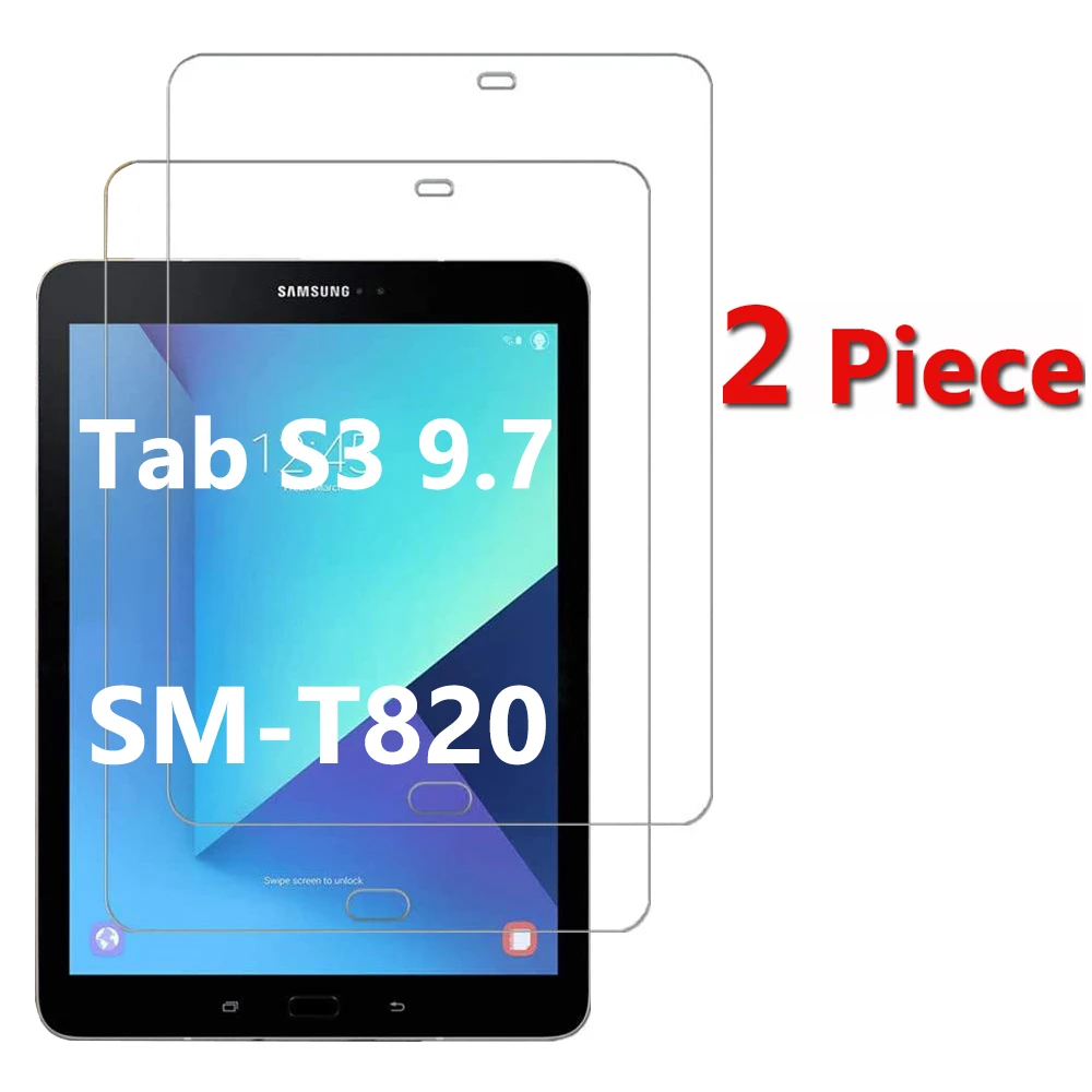 

Tempered Glass For Samsung Galaxy Tab S3 SM-T820 T825 9.7 inch Tablet Screen Protector Protective Flim for sm-t820 Glass 9H