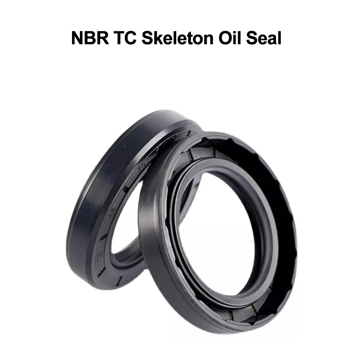 

ID 72-79mm Black NBR TC/FB/TG4 Skeleton Oil Seal OD 82-140mm Thickness 5-15mm Nitrile Butadiene Rubber Gasket Sealing Rings