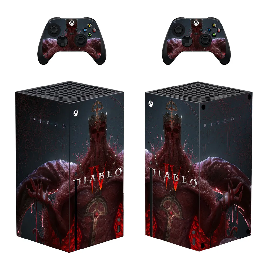 Diablo Per Xbox Series X Skin Sticker Per Xbox Series X Pelli In Pvc Per Xbox Series X Vinyl Sticker Pelli Protettive 1