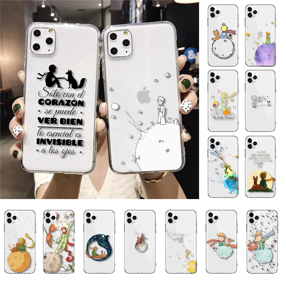 

Phone Case For iphone 15 14 Pro Max 13 12 11 Pro Max XS XR X 12mini 14 Plus SE The Little Prince Case Funda