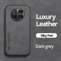 Custodia per telefono in pelle di lusso shockproof - Protezione premium in silicone + retro in PC