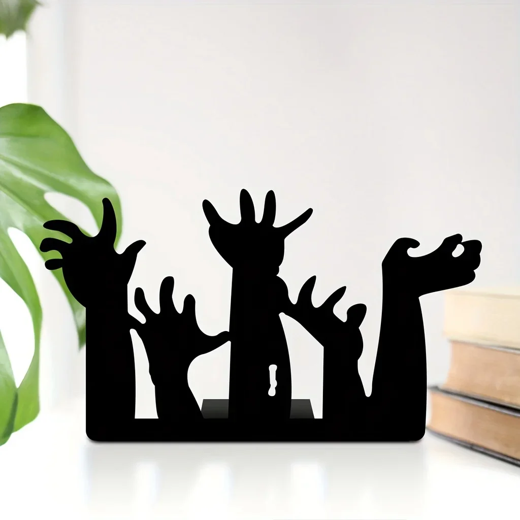 

Scary Decorative Desktop Decorations, Desktop Metal Art, Halloween Decorations,Bookends Decoration