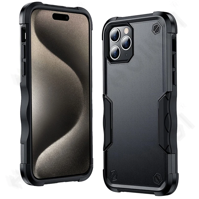 Funda para iPhone 15 Pro Max 14 Pro Max Mini 12 XS Max XR 8 7 Plus, carcasa  ligera a prueba de golpes, resistente, ultrafina - AliExpress