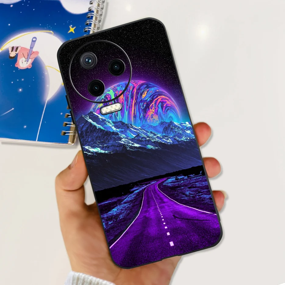 Charming Fashion Painted Soft Silicone Phone Case with Bumper Protection