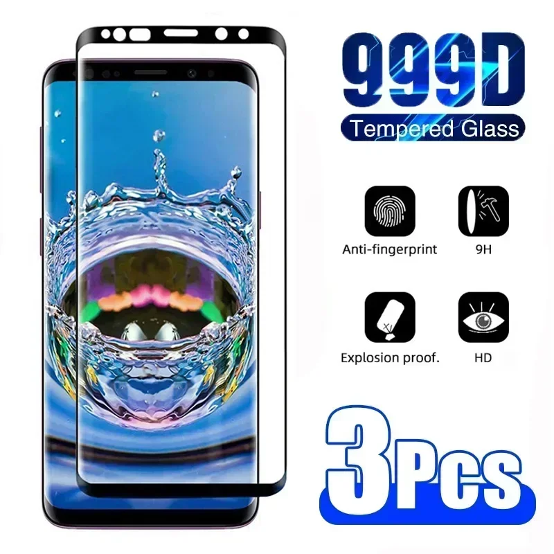 

Закаленное стекло для Samsung S23 S22 S21 S20 S10 Ultra Plus, защитная пленка для экрана Samsung Note 20 Ultra 10 Plus, 3 шт.