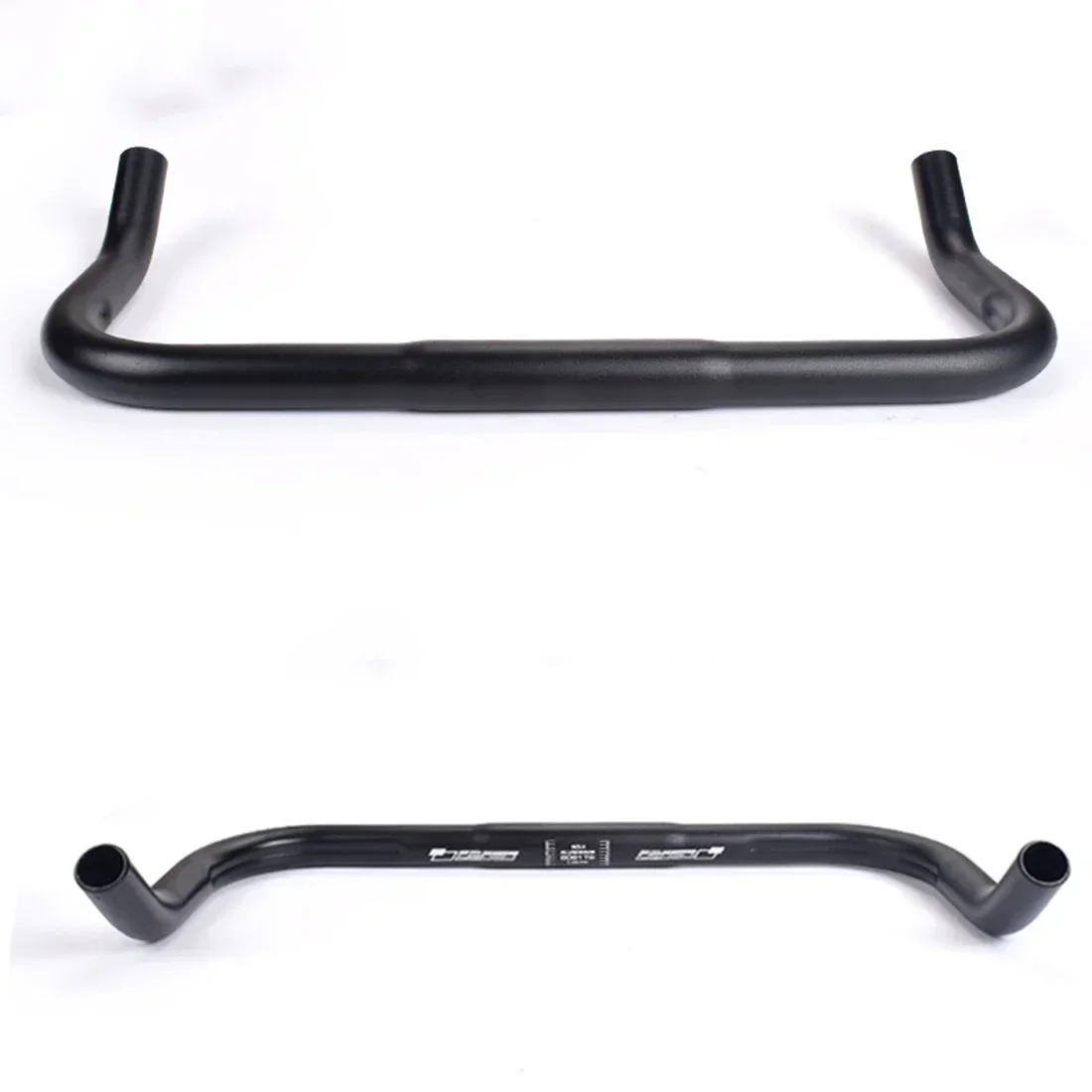 Bicycle Handlebar 1pc Road Bike Bicycle Bullhorn Handlebar Bend Bar 25.4x370mm Aluminum Alloy Bicycle Horn Handle Bend Handle Components Parts