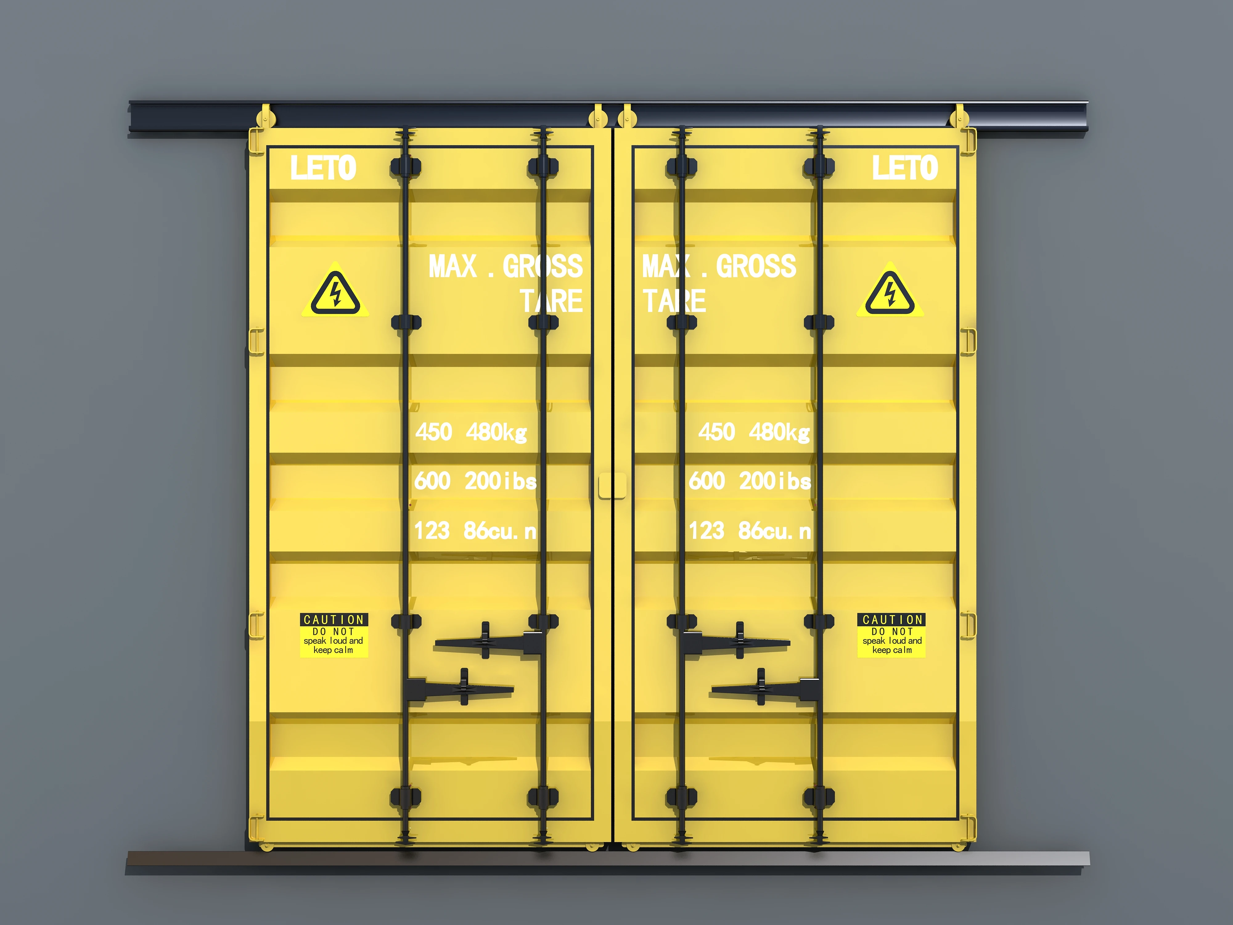 Metal Sliding Door Size And Metal Barn Door For Kitchen And Washroom Moq 1 Set 7feet *2.5 Feet