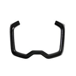 ABS Black Wiredrawing Gear Shift Panel Frame Cover Trim - Car Interior Accessory (Front cup frame)