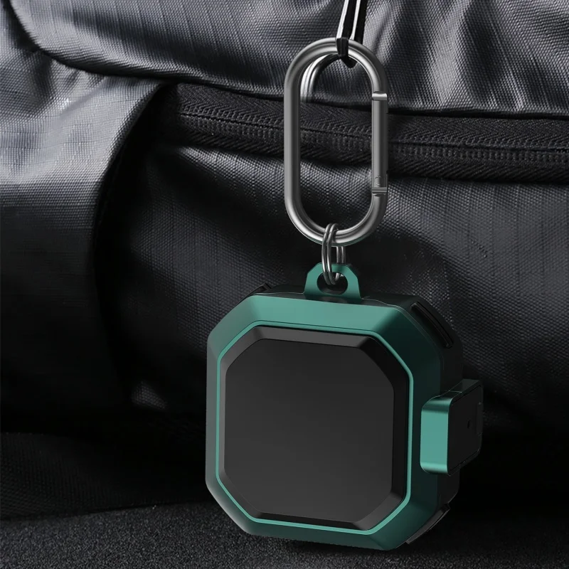 Shockproof Earbud Case with Keychain and Switching Feature