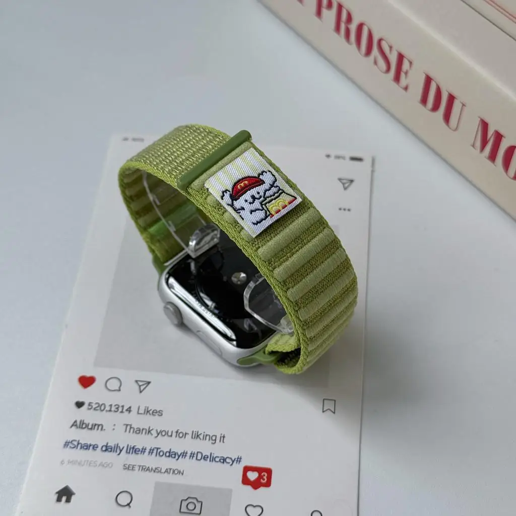 Breathable Nylon Sport Wristband - Cute and Comfortable Design
