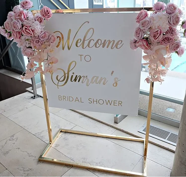 Outdoor Metal Tall Arch for Wedding decoration backdrop Stands Event