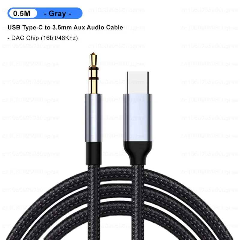 Cavo audio ausiliario Cavo per cuffie con spina jack da 3,5