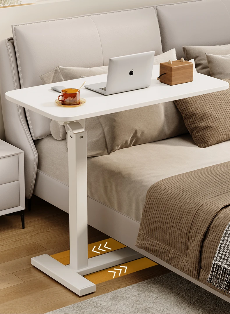 Wheel Lift Bedroom Bed Lazy Computer Desk Living Room Sofa Folding Side Table Computer Gaming Desk Mesa Gamer Motion 컴퓨터책상