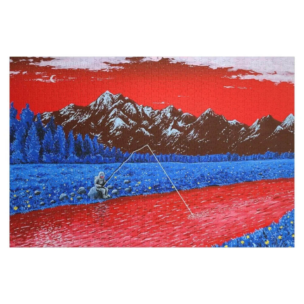 Still Fishin' Jigsaw Puzzle Personalized Gift Personalize Puzzle