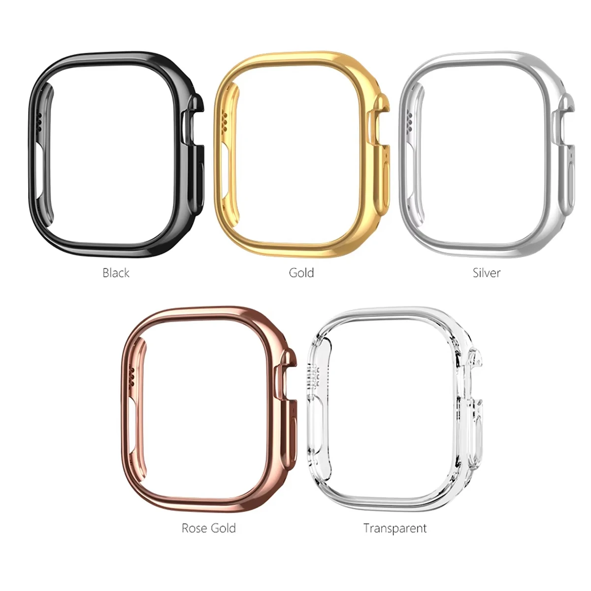 Durable Hard PC Bumper Frame for Smartwatch Protection