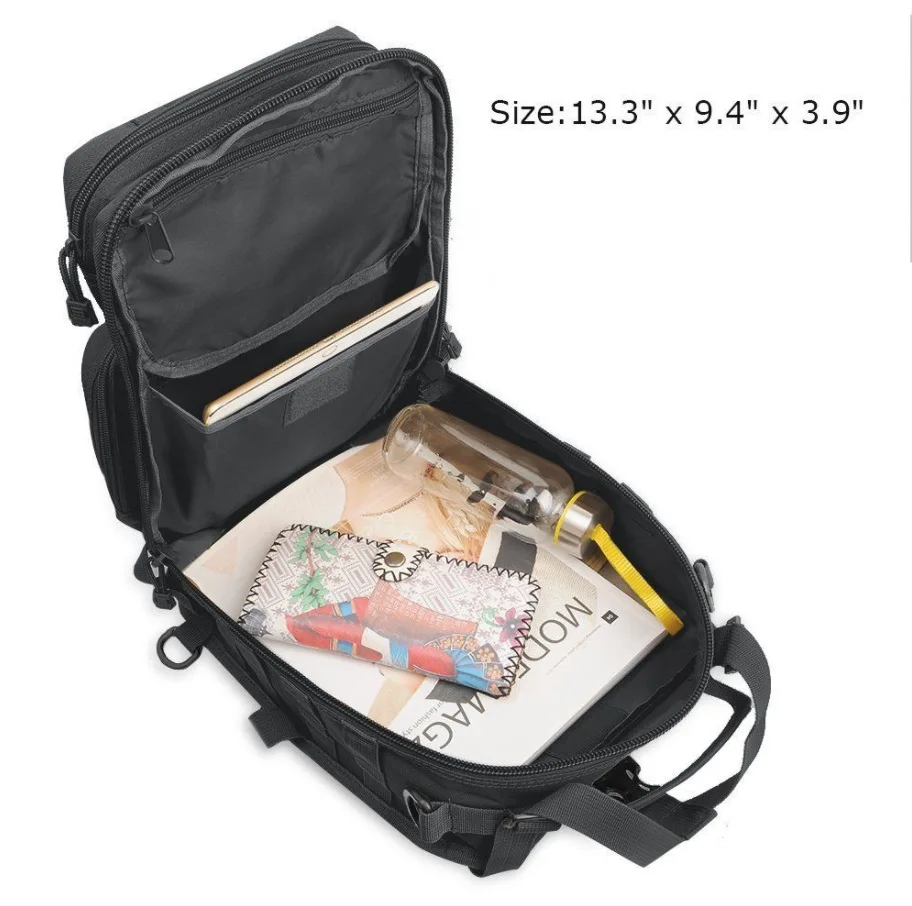 Shoulder Bag Sling Backpack Chest Bag for Men Women Sports Hiking Camping Travel Fishing Hunting