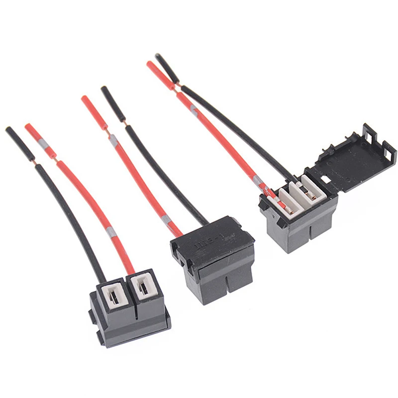 Car bulb socket H7 Connector Auto Car Bulb Sockets Connectors Car Halogen Bulb Socket Power Adapter Plug Connector Wiring Harness