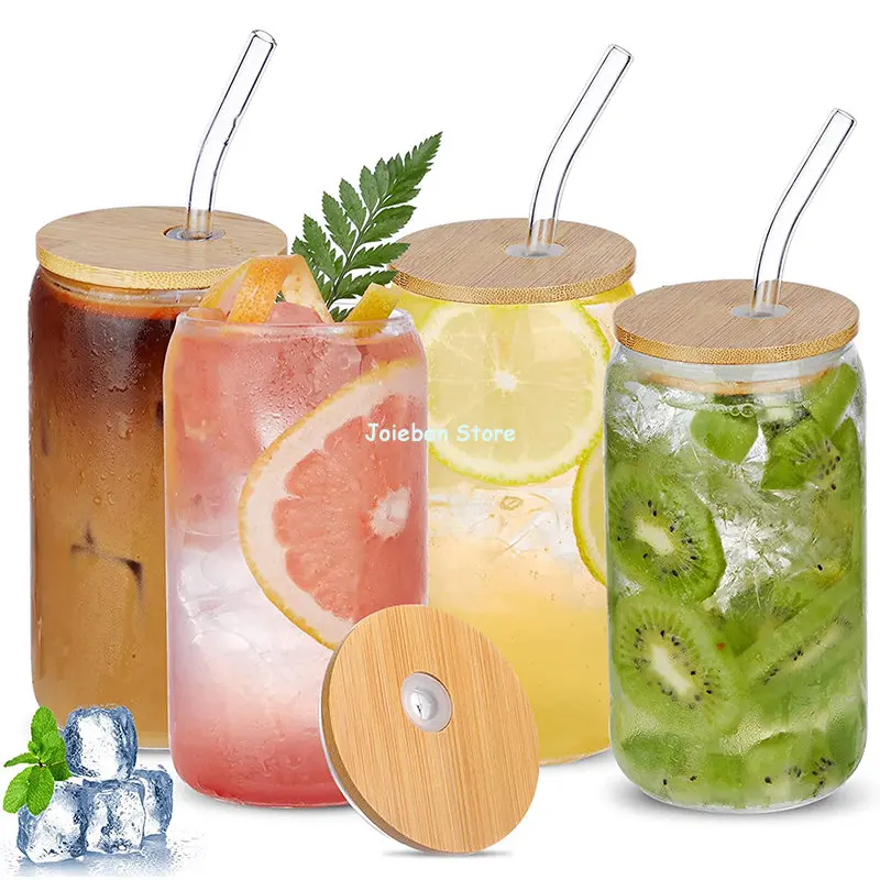 500mlGlassCupswithBambooLidsandStrawsTransparentBeerCanGlassCupsIcedCoffeeTea.jpg