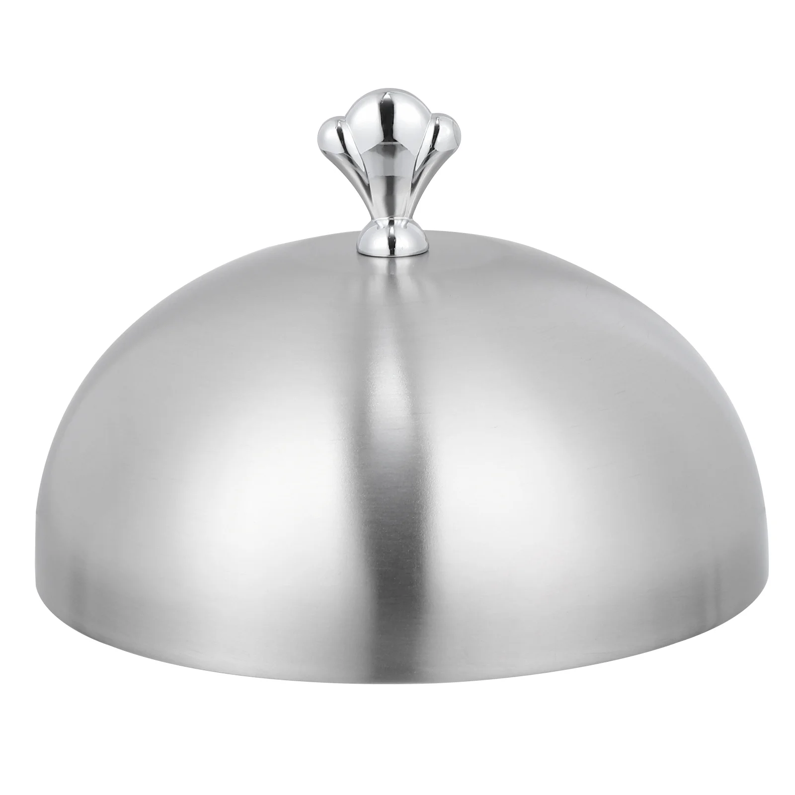 

Cover Dome Food Basting Metal Melting Steel Stainless Plate Lid Steak Grill Steaming Cheese Griddle Covers Serving Steam Cake