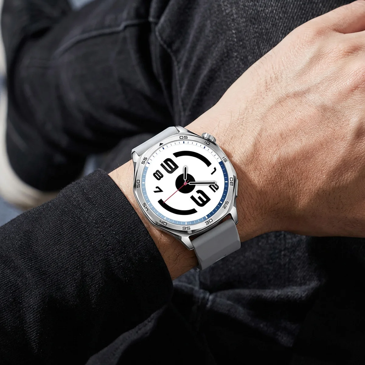 Versatile 22mm Silicone Watch Band - Premium Strap