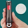 Nail Clippers Anti Splash Fingernail Cutter Stainless Steel Manicure Tools Sharp Nail Scissors Detachable Design Nail Trimmer 1