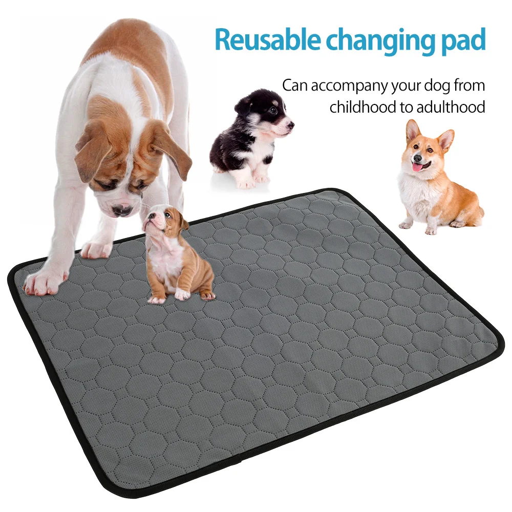 Dog Pee Pad Blanket Reusable Absorbent Diaper Washable Puppy Training Pad  Pet Bed Urine Mat Car Seat Cover For Pet - Dog Beds/mats - AliExpress