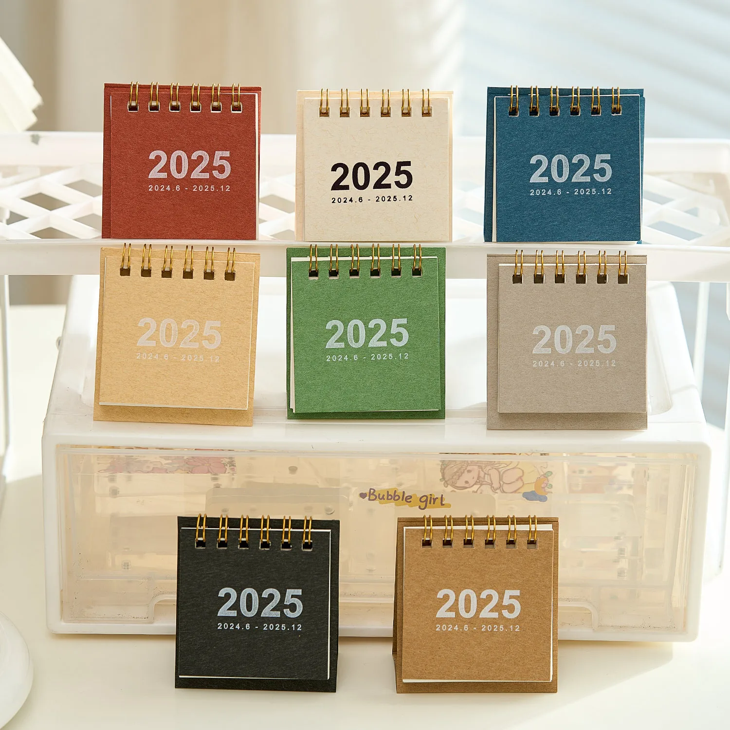 Desk Calendar 2025 Mini Portable