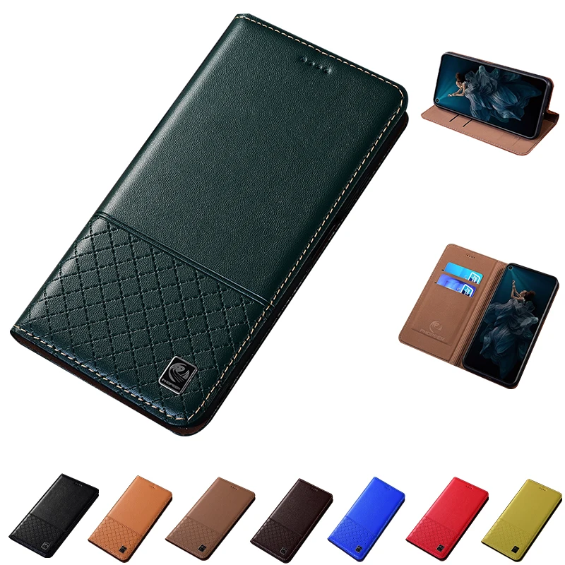 Lankashin Vera Pelle Stand Portafoglio Cover per Huawei P50 6.5 Premium Caso Case Copertina Custodia Guscio Gel TPU Silicone Protettiva Anti Urto e