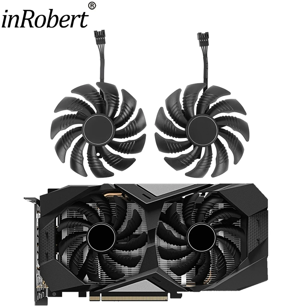 Ventilador de refrigeración de 88MM para Gigabyte RTX 1650, 1660, 1660Ti, 2060, 2070