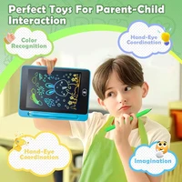 12 Pack LCD Writing Tablet for Kids, 6.5 Inch Colorful Doodle Board Drawing Tablet,toys for children，educational toys 5