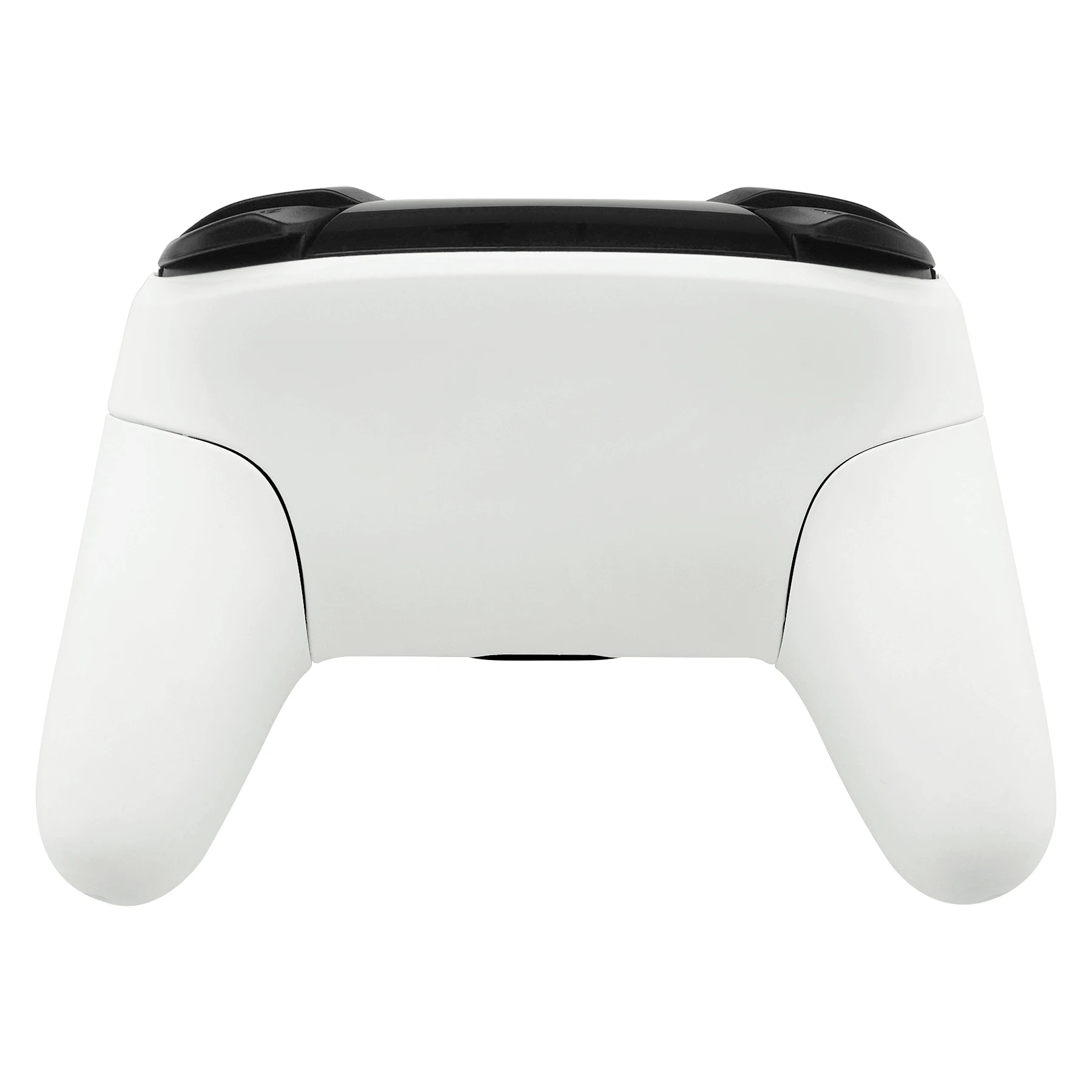 extremerate toque macio branco placa facial carcaça invólucro capa alças substituição para nintendo switch pro controller