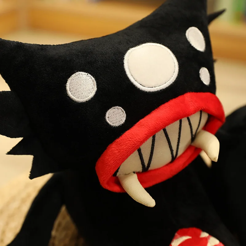 30-50cm Soft Spider Monster Creative Black Poppy Plush Toy Stuffed Animal Doll Pet Boyfriend Kid Son Birthday Funny Gift