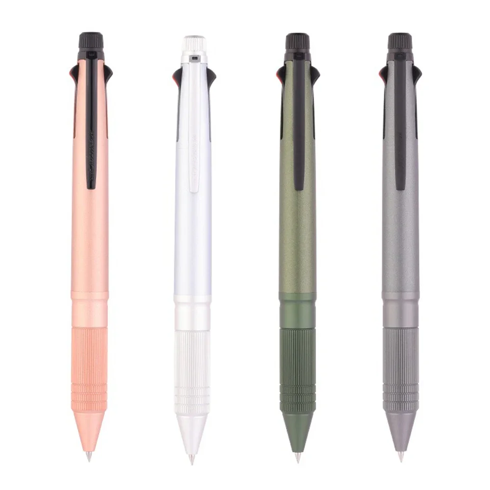 Japan UNI Multifunctional Ballpoint Pen 4+1 Low Center of Gravity Quick Drying Jetstream MSXE5-2000A Business Office Supplies