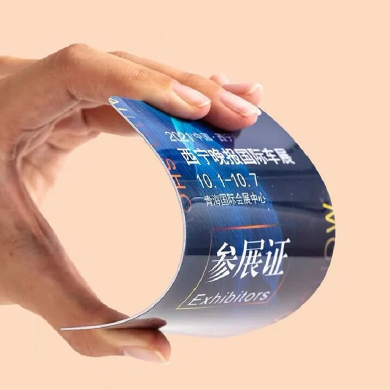 Custom PVC Plastic Frost Business Card Print Waterproof Name Visiting Card Printing