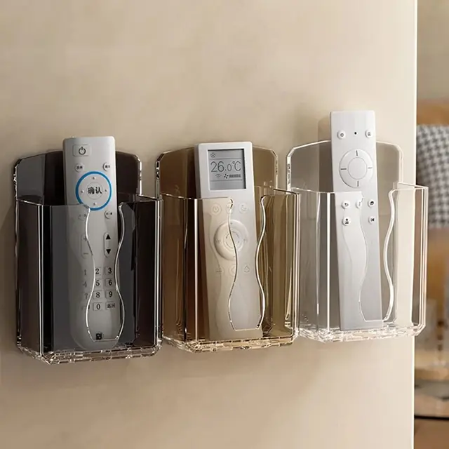 Support mural pour télécommande de climatiseur, non perforé et durable 1