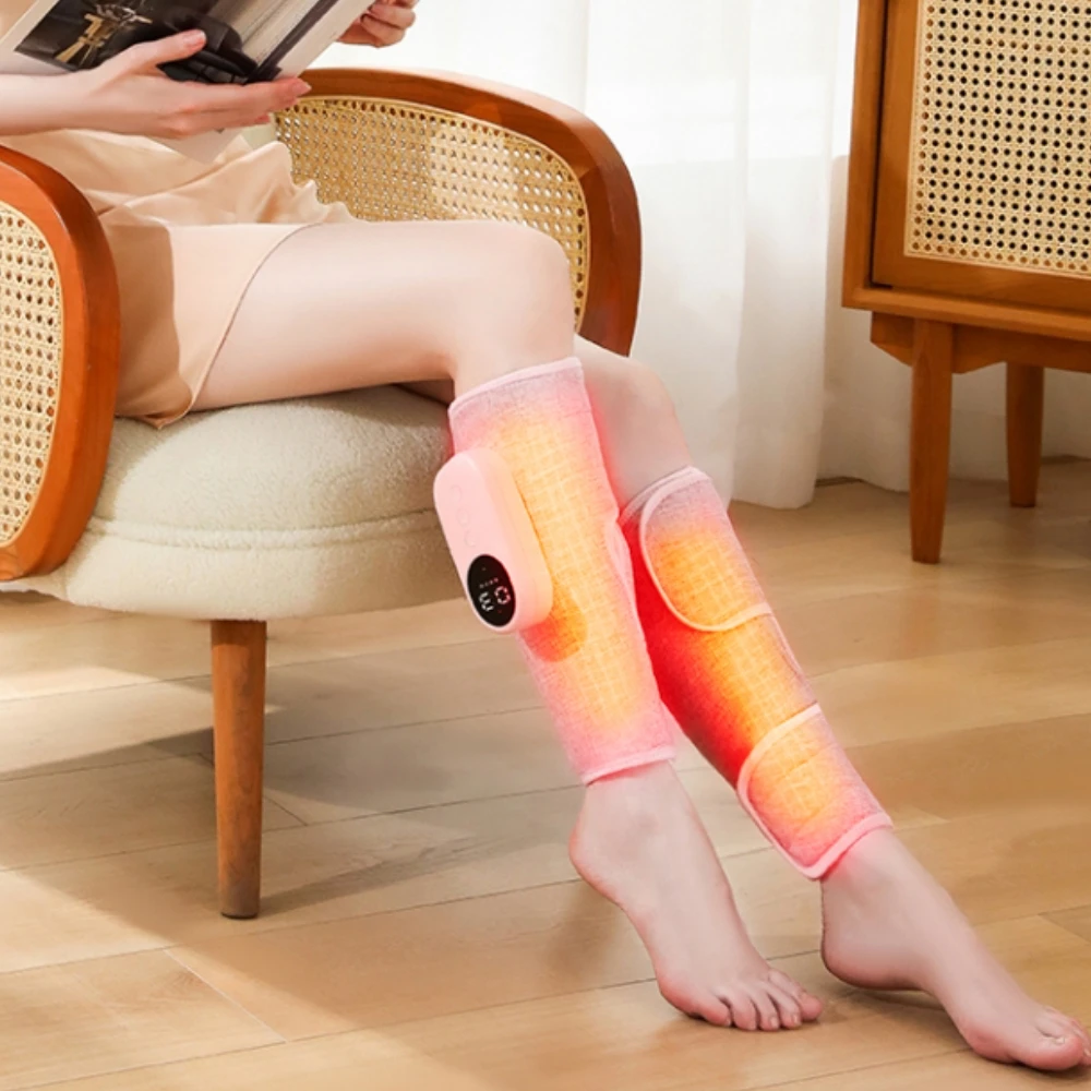 WirelessCalfMassagerLegsPressotherapyBloodCirculationAirbagWarm