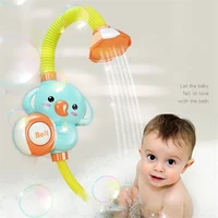 Baby Bath Toy Automatic Elephant Shower Toy Kid Baby Bath Spray Portable Bathtub Sprinkler Water Pump Fun Baby Gift 2