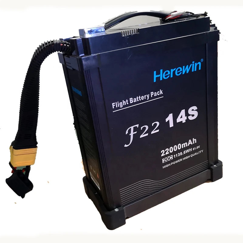

Herewin lifepo4 аккумуляторные батареи 16000mAh 44,4 V 20C 12series интеллектуальная литий-ионная батарея для квадрокоптера дрона