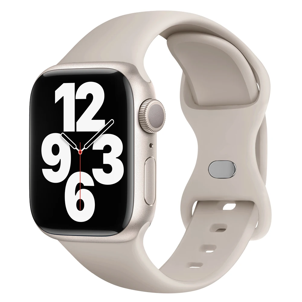 Elegant Soft Silicone Watch Band - Premium Strap Bracelet