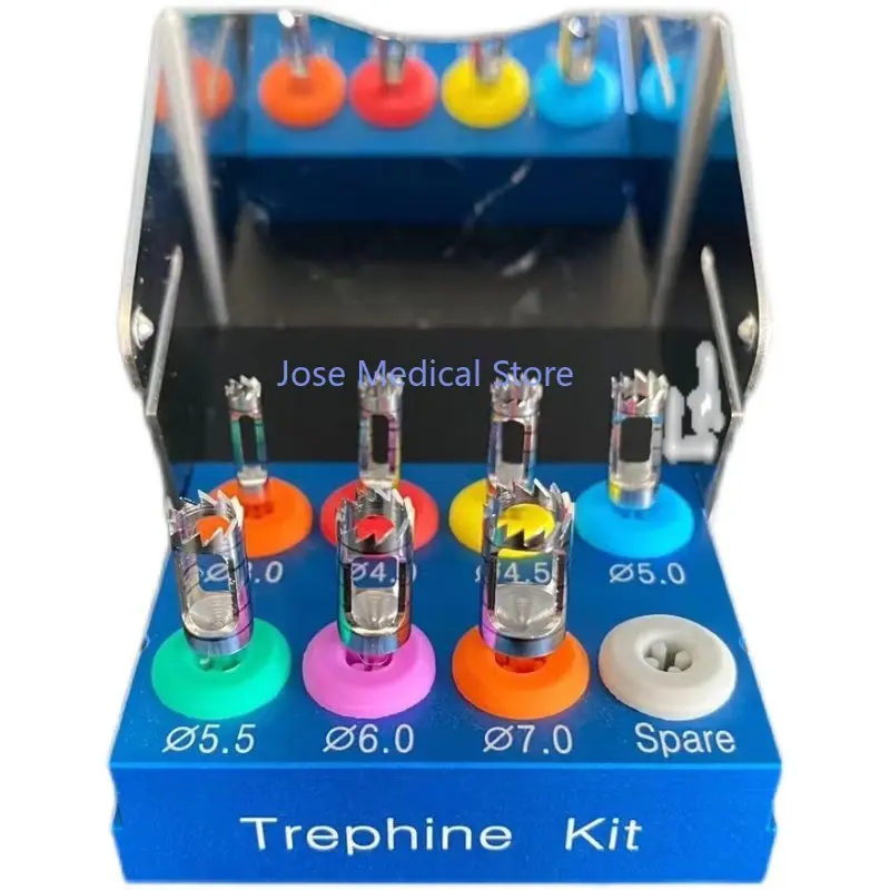

2023 MINA 1Set Dental Planting Tool Stainless Steel Sculpture Instrument Bone Collector Kit Dental Lab Equipment for Orthodontic