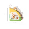 Children Tear Cloth Book Toys Matching Picture Can Repeatedly Tear paste Puzzle Early Education Cognition Cloth Art 3