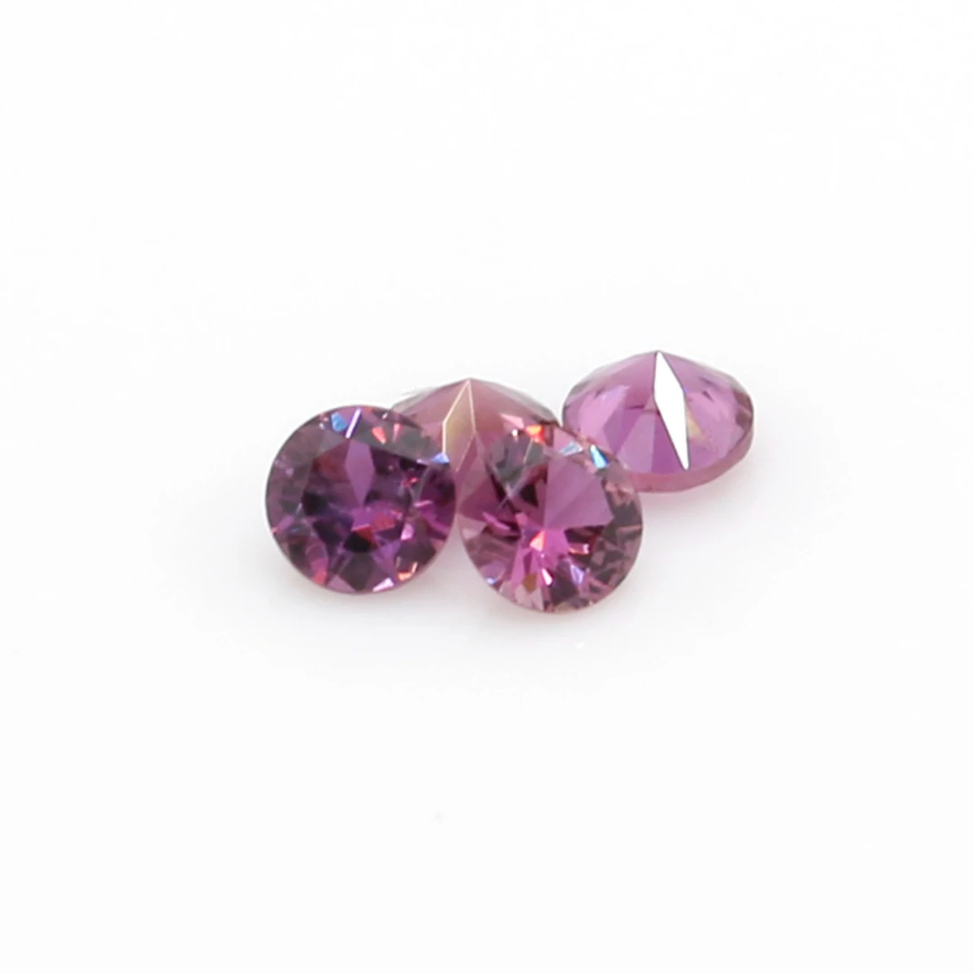 

Natural Loose Gemstones Round Cut 0.9x3.0mm Purple Sapphire