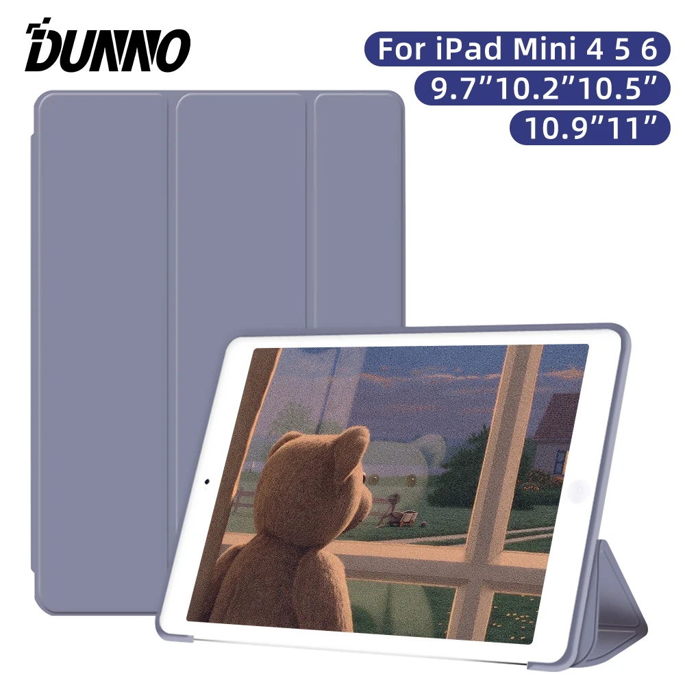 Smart Cover para Ipad Ipad 10.2 7th 8th Ipad 9.7 6th Air 10.9 Air Air Pro 11 10.9 Mini 2023