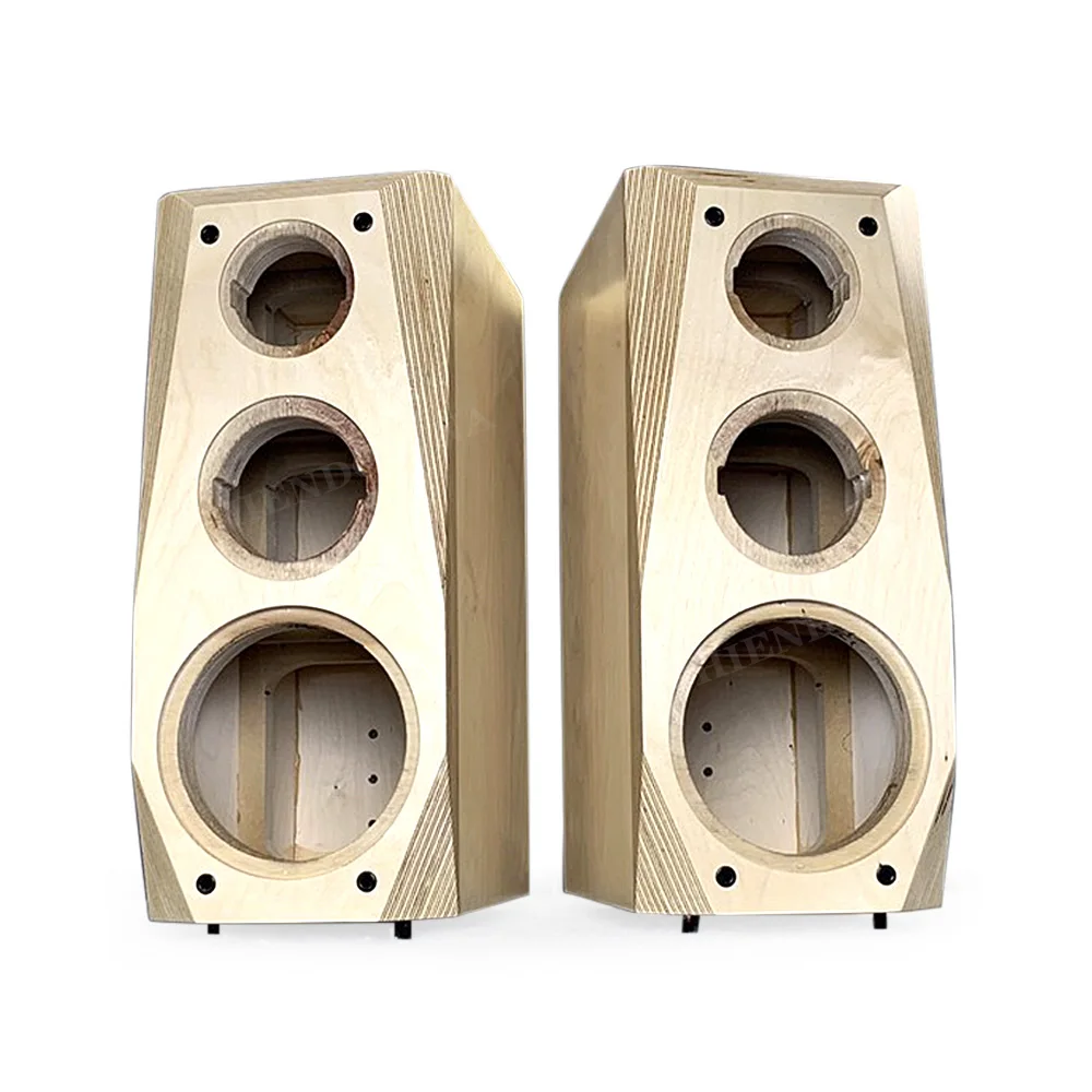 L 197 Hifi Empty Speakers Cabinet 6 5 Inch 8 Inch Solid Wood Imported
