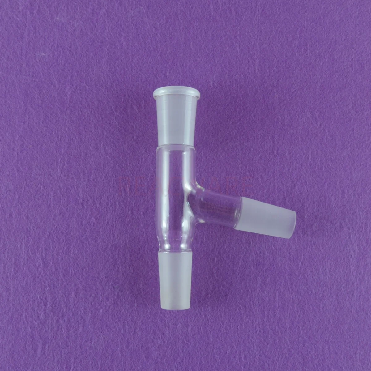 24/40,Three Way Glass Adapter,75 Degree Bent,10PCS/LOT