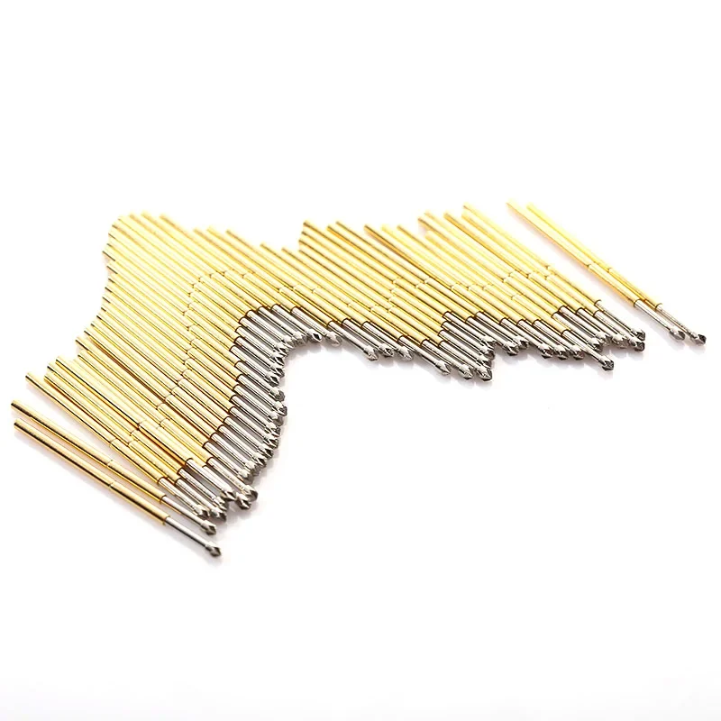 20PCS/Bag Spring Test Pin P100-A2  A3 B1 E2 E3 H2 H3 H4 H5 J1 Q1 Q2 T2 LM2 LM3Outer Diameter 1.36mm Length 33.5mm PCB Probe