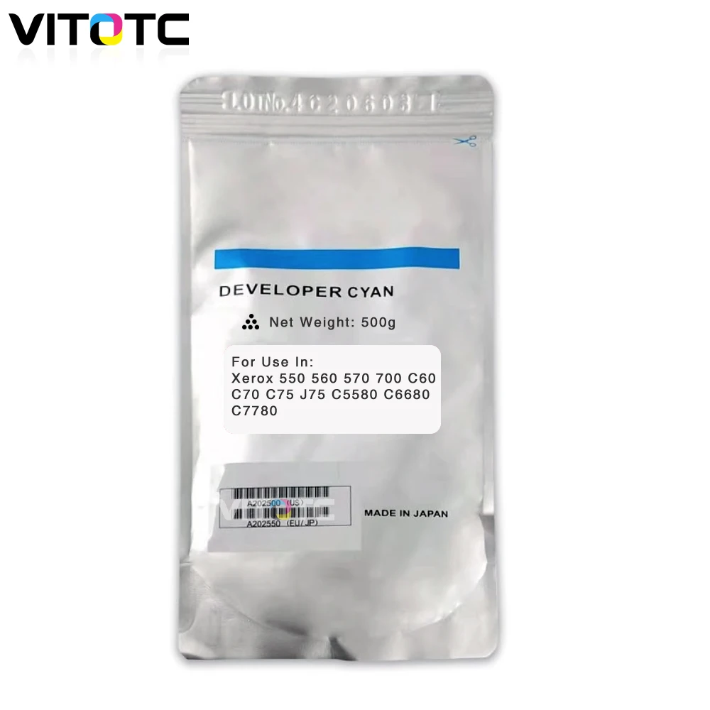 

500G/Bag Refill Developer Powder for Xerox 550 560 570 700 C60 C70 C75 J75 C5580 C6680 C7780 etc Copier