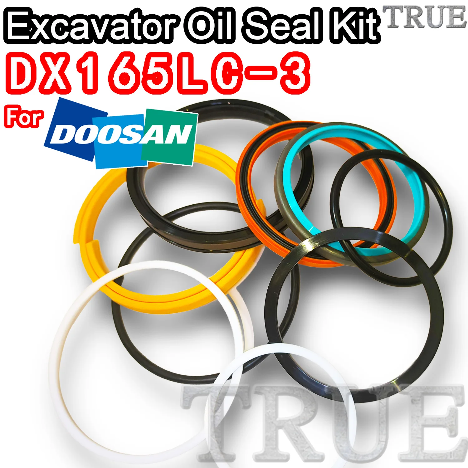 

For DX165LC-3 Doosan Oil Seal Excavator Repair Kit DX165LC 3 High Quality Control Pilot Valve Blade TRAVEL Joystick Engine BOOM