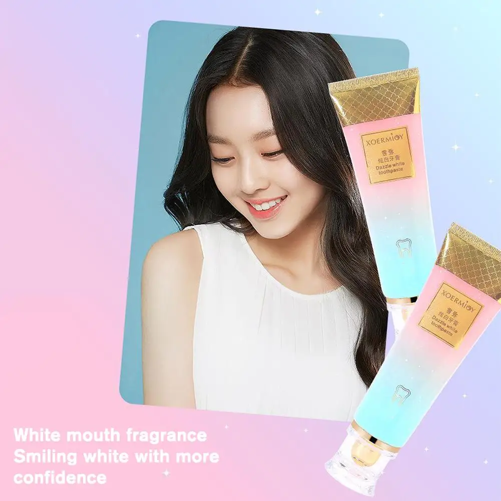 

100g Nicotinamide Whitening Toothpaste Stains Tartar Removal Breath Oral Hygiene Toothpaste For Teeth Whitening Clean R4w9